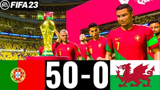 FC 24  Portugal 500 Wales  FIfa World Cup 2024 Final Match  PS5™ 4K60 [upl. by Anilorac]