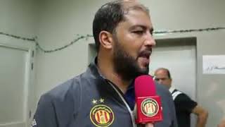 CL 2018 Finale Match Aller Al Ahly SC Egypt 31 EST  Déclaration daprès Match Mouine Chaabani [upl. by Sayles]