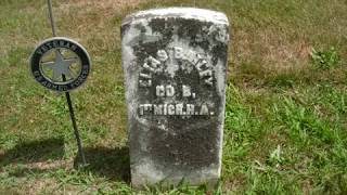 Civil War Veterans Cemetery From Sodus Michigan [upl. by Lamond932]