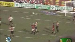 Salernitana Vicenza 2  1 gol Vannucchi commento Tommaso Dangelo 1651999 stadio Arechi di Salerno [upl. by Guillema]