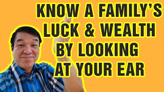 Reading a persons ear to know the luck and wealth of a family 【Learn Face Reading】 [upl. by Namialus290]