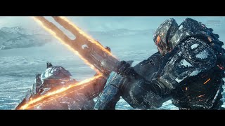 Pacific Rim Uprising 2018  Obsidian Fury vs Gipsy Avenger  Only action 4K [upl. by Nostaw]