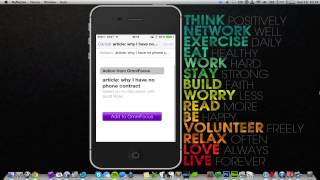 Review of OmniFocus 2 for iPhone  iOS 7 [upl. by Barbara]