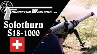 Solothurn S181000 The Pinnacle of AntiTank Rifles [upl. by Aivon815]