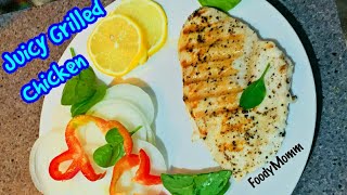 PEPPER GRILLED CHICKEN   HOW TO MAKE GRILLED CHICKEN AT HOME  HEALTHY CHICKEN SNACK [upl. by Sup]