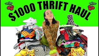 ☆ MASSIVE 1000 THRIFT HAUL ☆ [upl. by Shimberg452]