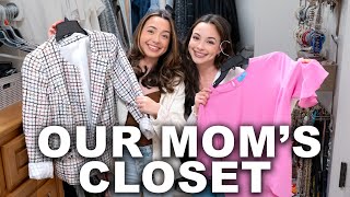 Who Wore it Better Our Mom’s Closet  Merrell Twins [upl. by Izy815]