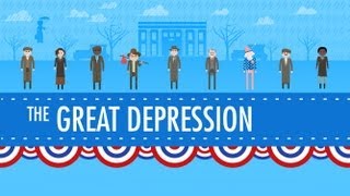 The Great Depression Crash Course US History 33 [upl. by Mount]