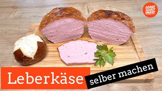 Leberkäse selber machen wie vom Metzger‼️mit Kutter [upl. by Avehsile]