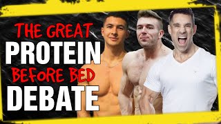 The GREAT Protein Before Bed DEBATE  MPMD amp Jeremy Ethier [upl. by Bander]