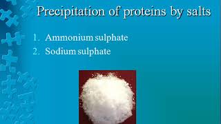 Ammonium sulphate precipitation of Protein [upl. by Yenaiv]