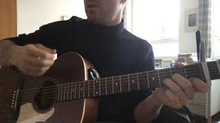 push off the palms guitar strumming pattern [upl. by Ihsir]