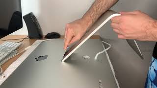 How to easily remove and reinstall Apple Thunderbolt Display or iMac stand [upl. by Stockmon]