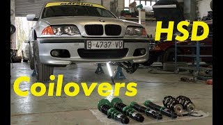 BMW E46 HSD Monopro Coilovers  VLOG 15 [upl. by Maharg]