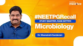 Microbiology NEET PG 2024  Exam Recall  Analysis with Dr Meenakshi Sundaram [upl. by Kcirddes]