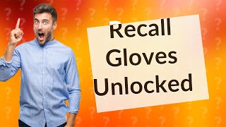 Can you get recall glove in private servers [upl. by Nide536]