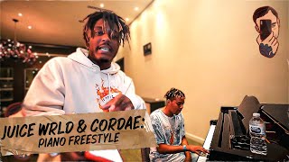 Juice WRLD amp Cordae Piano Freestyle [upl. by Enileoj411]