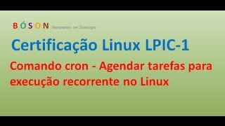 Comando cron  Agendar tarefas para execução recorrente no Linux [upl. by Aloel]