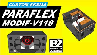 SKEMA BOX PARAFLEX MODIFV118  SPEAKER 18inchi [upl. by Chavez372]