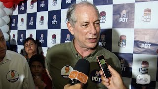 Em Quixeramobim Ciro Gomes se diz traído por Cid e Camilo [upl. by Qahsi]