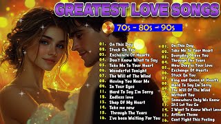 Greatest Love Songs of the 70s 80s amp 90s ❤ Westlife Phil Collins Richard Marx Backstreet Boys [upl. by Nylirac]