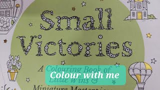 Colour with me in Johanna Basfords Small Victories DRAGON 2 [upl. by Rysler]