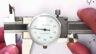 How to Read a Dial Caliper [upl. by Arutak]