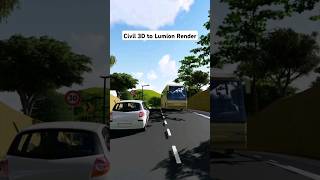 Civil 3D to Lumion Render [upl. by Aikin]