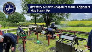 Oswestry Model Engineers  May Steam Up  26th May 2024 [upl. by Roth]