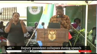 Deputy President collapses while delivering speech [upl. by Alicea]