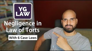 Tort of Negligence Introduction and Essential elements with Case Laws – Law of Torts [upl. by Haiacim287]