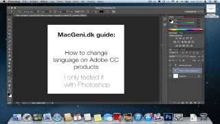 Guide  How to change language on Adobe CC to english [upl. by Nahshunn]