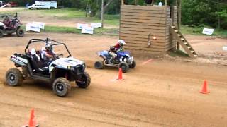 RZR 900 XP vs YFZ 450 [upl. by Hanad]