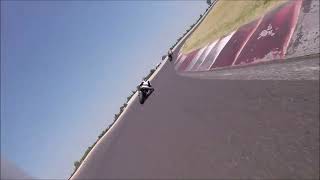 triumph thruxton 900 best lap 156465 at cremona circuit 2022 [upl. by Nwahsav]