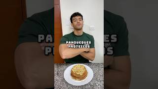 Receta de Panqueques Proteicos 🥞    receta gym recipe peru gymmotivation tips aesthetic [upl. by Eloccin]