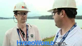 HydroVision International 2010 Technical Tour Bridgewater Hydro Station [upl. by Ylrebma]