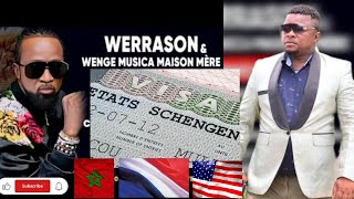 WERRASON PIROGER ENFIN AZUI VISA SCHENGEN NA WENGE MUSICA MAISON MÈRE [upl. by Adekan]