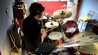 Senser Eject drum video  Senser drummer Johnny Morgan [upl. by Liarret]