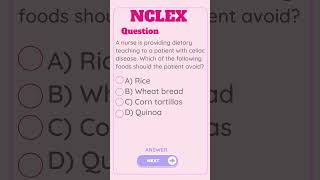 Nclex Exam Questions and Answer nclexrn nclexprep nclex [upl. by Gnoix]