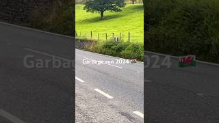 Carbage run 2024 coming through the mach loop pass Wales [upl. by Ahsaeym]