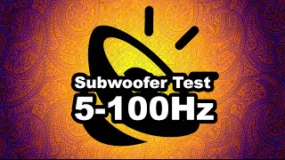 Bass Test Subwoofer  5100Hz  1080p Highest Quality [upl. by Brader]