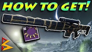 How to Get Tranquility Sniper Horned Wreath Location  Destiny 2 Shadowkeep [upl. by Oicnecserc]