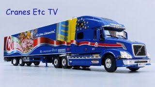 WSI Volvo VN 780  Refrigerated Trailer Rasting by Cranes Etc TV [upl. by Norel908]