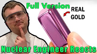 Nuclear Engineer Reacts to NileRed Making Purple Gold FULL Version [upl. by Navets917]