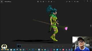 CONVERTENDO PERSONAGEM 3D EM 2D PARA UNREAL [upl. by Nole969]