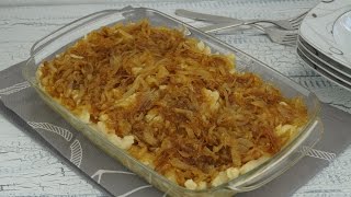 Peynirli Spätzle Tarifi Käsespätzle Rezept [upl. by Housum]