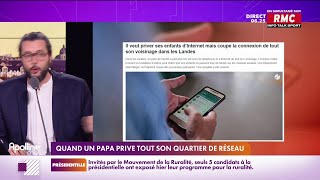 Un père installe un brouilleur dondes pour priver ses enfants décrans [upl. by Dream]