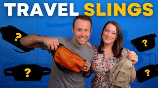 Best Travel Slings 6 Genius MUSTHAVE Sling Bags for Carry On Travel [upl. by Vaden79]