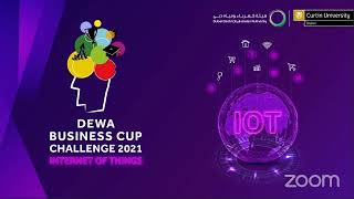 DEWA Business Cup Challenge 2021 Elevator Pitch  Semifinals [upl. by Pik894]