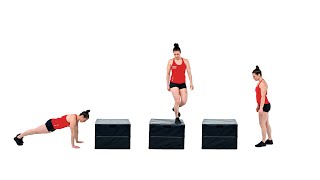 The Burpee Box Jump Over [upl. by Nylleoj]